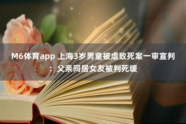 M6体育app 上海3岁男童被虐致死案一审宣判：父亲同居女友被判死缓